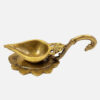 Brass Base Carving Over Lotus Diya