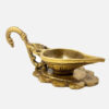 Brass Base Carving Over Lotus Diya